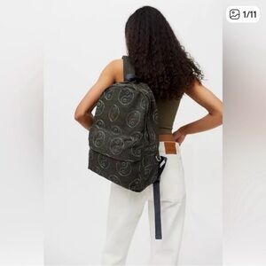 BACKPACK URBAN OUTFITTERS EMBROIDERED ICON ADJUSTABLE PADDED STRAPS NWOT
